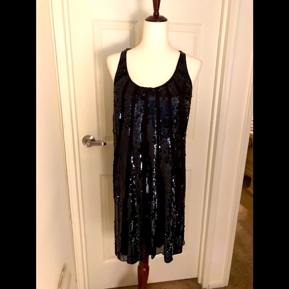 Juicy couture black sequence dress